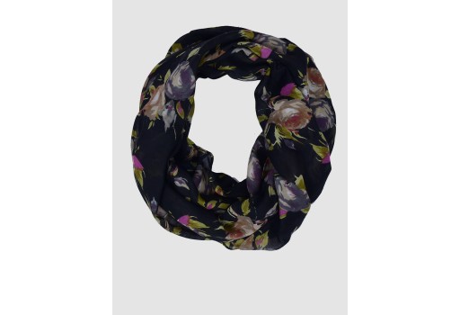 Black color indian rayon multi color infinity scarf by 1 pieces cowl neck wrap women circle scarfs summer in autumn girlfriend christmas birthday loop scarf head wrap scarfs for casual dresses