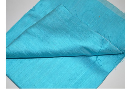 Light Turquoise Blue dupioni silk fabric yardage By the Yard raw silk fabric Indian dupioni 