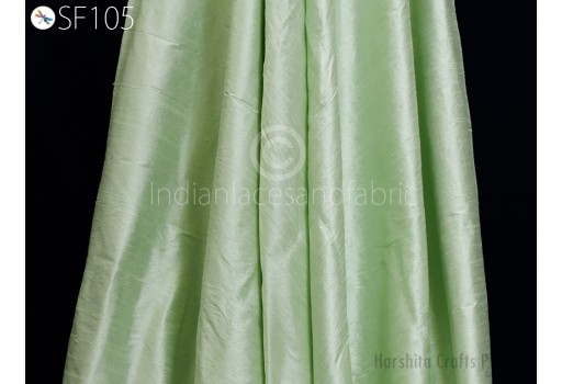 Pistachio green pure plain dupioni by the yard wedding dresses indian raw silk blouses table runner pillow covers lamp shades wall covering