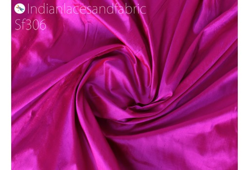 80gsm Iridescent Pure Soft Silk Fabric by the yard Indian Mulberry Silk Home decor Curtains Scarf Costume Apparel Wedding Evening Dresses Dolls Table Cloths Hair Crafts Fabric