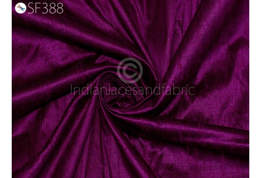 Wedding Bridal Dresses Dupioni by the Yard Indian Silk Fabric Iridescent Plum Black Shantung Raw Dupion Sewing Upholstery Pillowcase Fabric