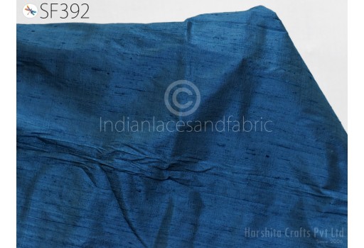 Pure Dupioni Fabric by the Yard Indian Iridescent Teal Blue Shantung Raw Silk Dupion Wedding Dress Bridal Blouses Sewing Crafting Upholstery