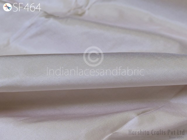 80gsm White Indian Mulberry Silk Fabric by the yard Scarf Home Decor Curtain Costumes Apparel Wedding Dress Pillowcase Sewing Crafting Silk