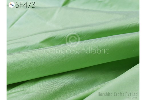 80gsm Indian Wedding Dress Mulberry Silk Plain Fabric by the yard Mint Silk Scarf Home Decor Curtain Costumes Apparel Pillowcase Sewing Crafting