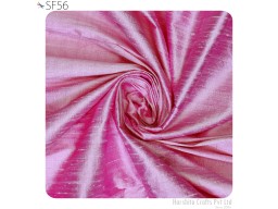 Iridescent pink pure dupioni by the yard indian raw silk wedding dresses costume sewing craft cushion cover table runner drapes upholstery