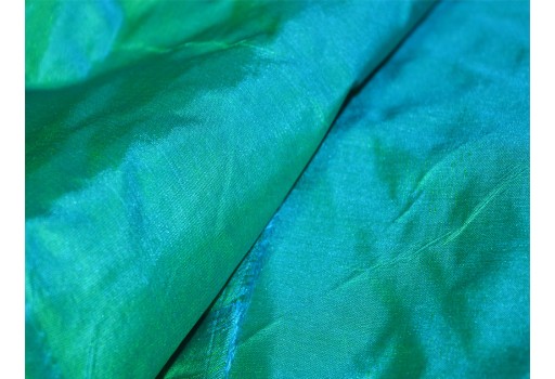 Indian peacock green plain pure silk fabric by the yard light weight silk curtains scarf costume apparel wedding dress bridesmaid saree skirts blouses hair binding soft fabric