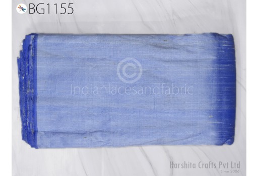 Iridescent white blue dupioni fabric by yard wedding bridesmaid dresses indian raw silk pillowcases drapery cushions costume upholstery wedding wear fancy dress fabric