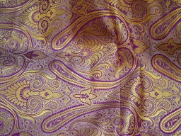 Orchid Brocade by the Yard Wedding Dress Fabric Banarasi Blended Silk Table Runners Cushion Covers Crafting Sewing Home Décor gown making festive wear clothing accessories