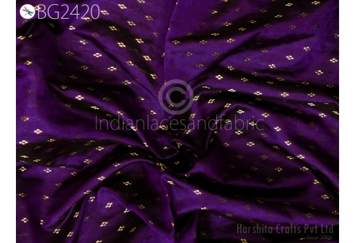 80gsm Wedding Dress Material Pure Mysore Silk Fabric by The Yard Brocade Zari Buttie Indian Bridal Costume Blouses Pillowcases Home Decor