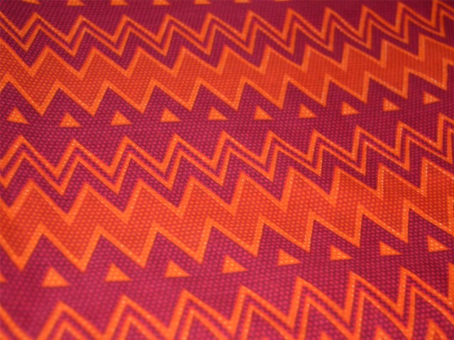 Zigzag Screen Printed Indian Pure Soft Cotton Fabric By The Yard Summer Dresses Tunics Quilting Sewing Crafting Baby Nursery Cribs Pillow Curtains Home Decor Fabric