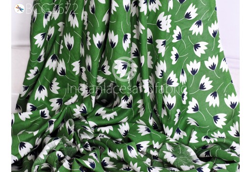 Extra Wide Green Linen fabric by the yard Pure linen Natural Linen Fabric Green Floral Print Women Summer Dresses Shorts Skirts Crafting Sewing