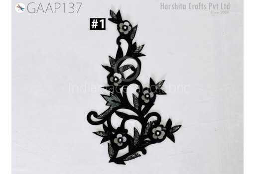1 Piece Indian Beaded Patch Handcrafted Patches Scrapbooking Embellishments Handmade Dresses Sewing Accessories DIY Crafting Appliques