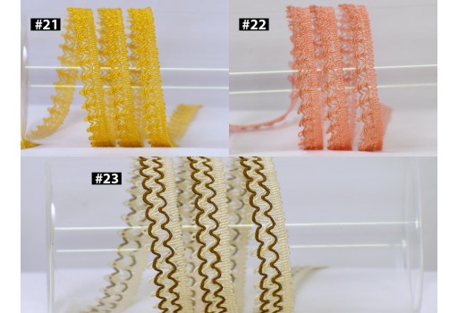 18 Yard Indian decorative braided handmade dupattas trim braid lace gimp cord tape curtain sewing diy crafting home decor upholstery material summer garments accessories