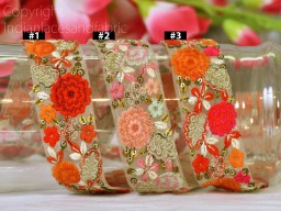 9 yard saree trimming fabric trims embellishments laces decorative embroidered trim embroidery costume ribbon Indian tape decorative suit borders clothing accessories