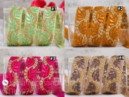 9 Yard Embroidered Dresses Making Ribbon Embellishment Sewing DIY Handcrafting Embroidery Cushions Cover Lace Home Decor Fabric Trim Gift Wrapping Indian Border