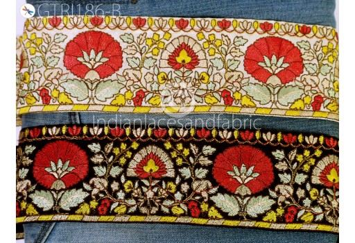 9 yard embroidery ribbon costume trims embroidered trimmings embellished border designer lace for lehenga wedding gown tape Christmas supplies accessories 