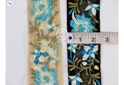 9 yard kurti dresses tape gown turquoise blue border festive suit ribbon embroidered decorative wedding saree laces sewing wear trim crafting Christmas trimming garment accessories
