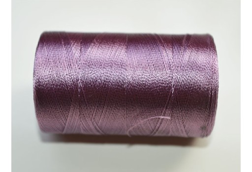 Mauve Silk Thread Spool Art Silk Thread