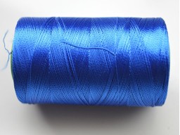Royal Blue Silk Thread Spool Art Silk Thread Hand Machine Embroidery Thread