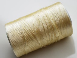 Ivory Silk Thread Spool Art Silk Thread Hand Machine Embroidery Thread