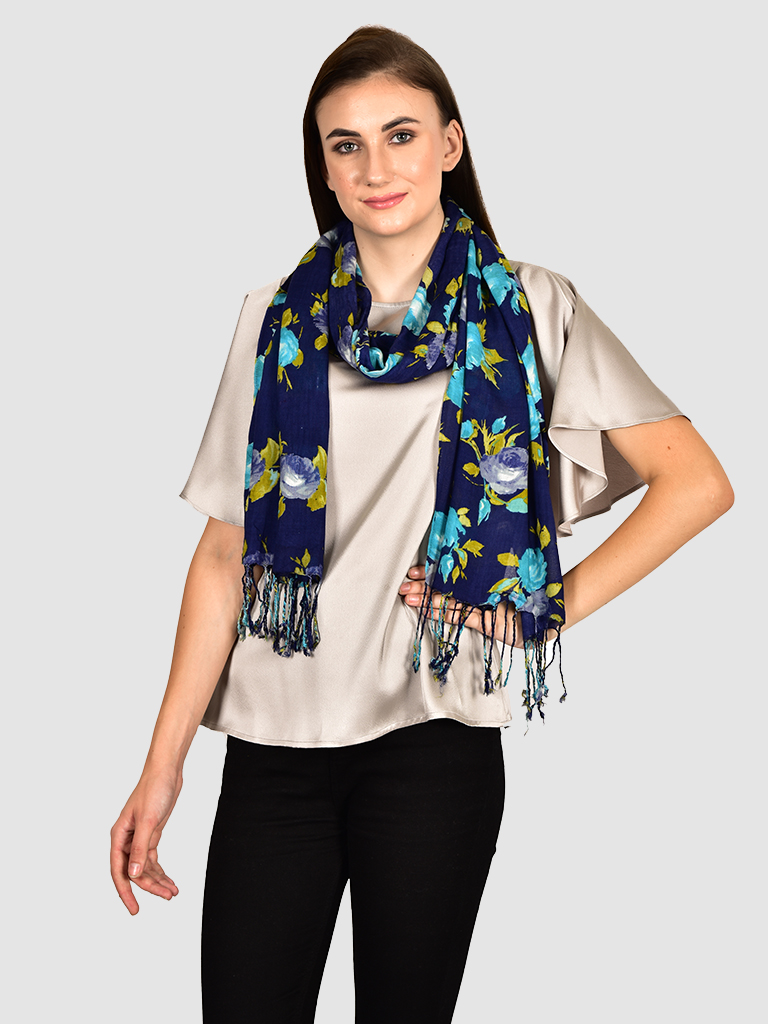 Esprit Summer Scarf turquoise casual look Accessories Scarves Summer Scarfs 