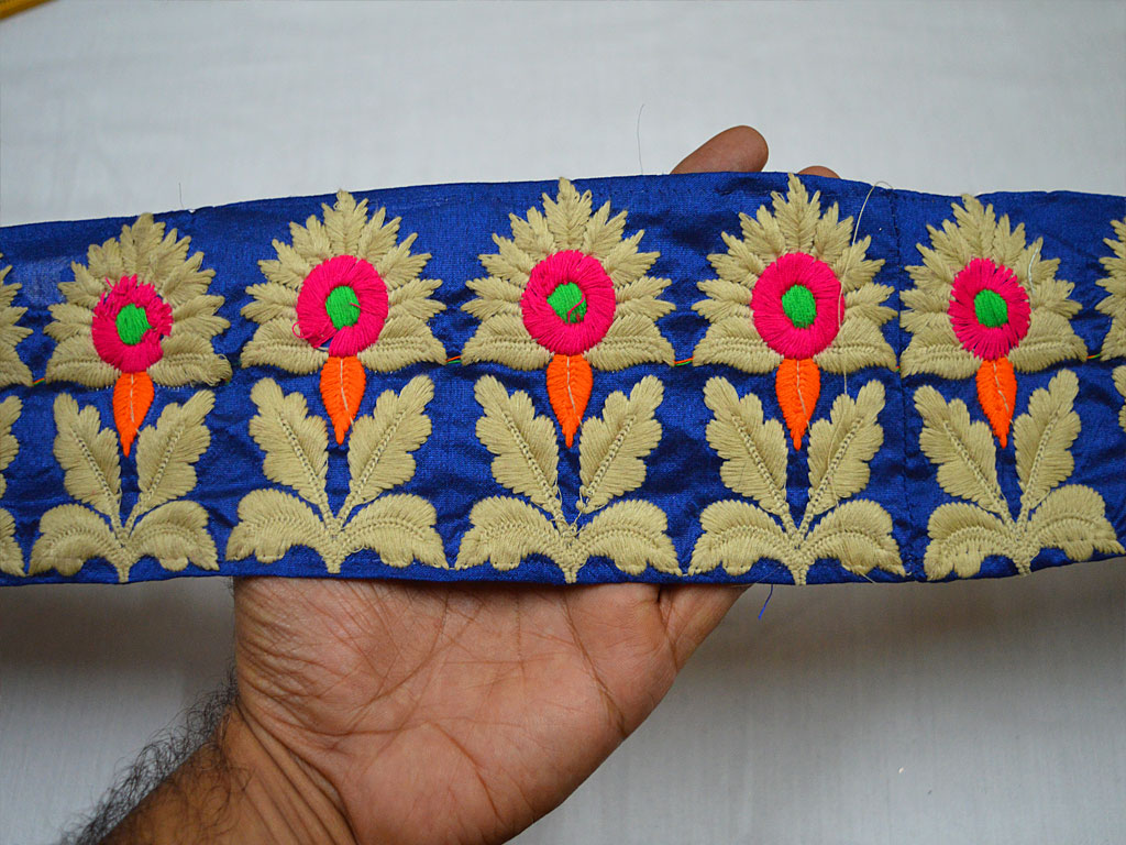 Use our Zardozi border and trim for DIY book binding and scrapbook  embellishments