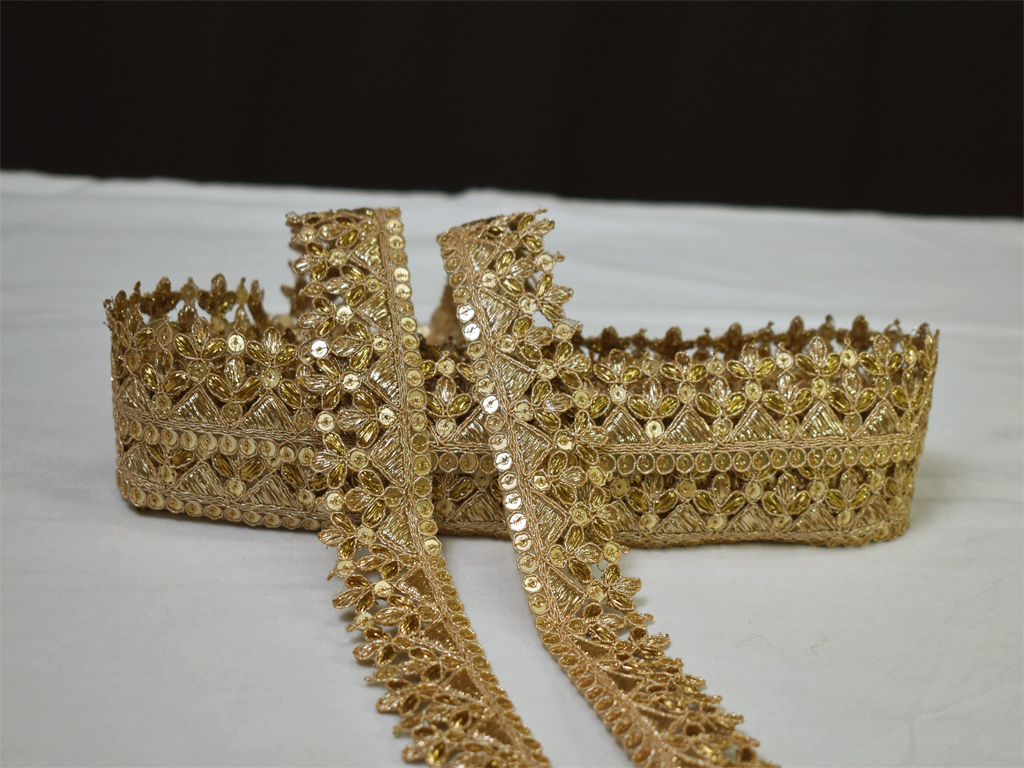 Champagne Gold Tulle Lehenga Set With Embellished Belt - Nitika Gujral-  Fabilicious Fashion
