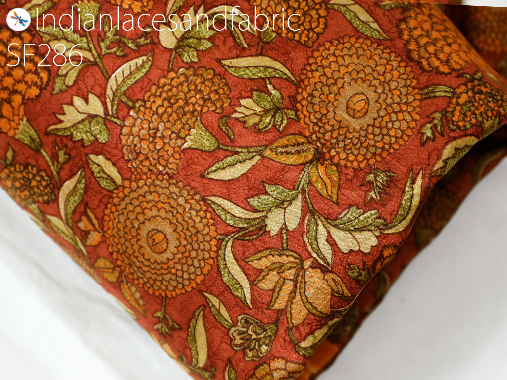 Marigold Seamless Decorative Pattern Yellow Wrapping Paper by Code Clothes