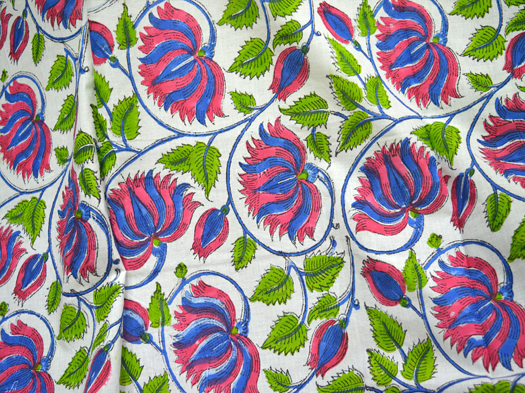 New Ikat Print Fabric, Indian Soft Cotton Fabric by the Yard, Printed  Cotton Fabric, Handmade Fabric, Women's Clothing, Sewing Fabric 
