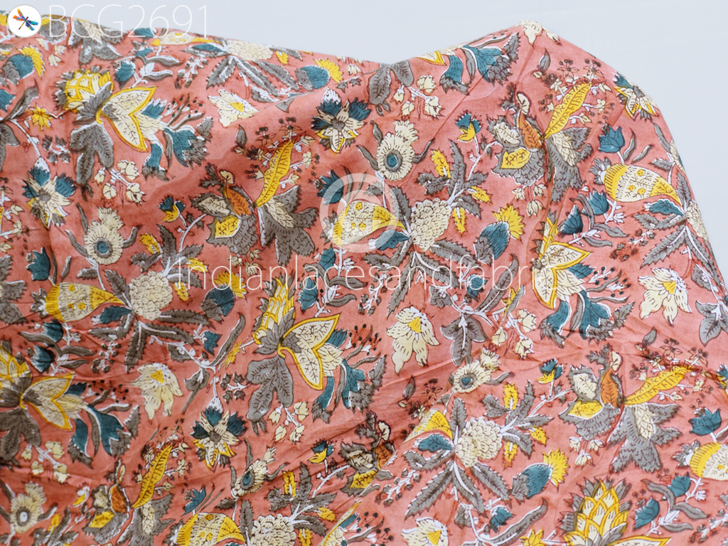Shop saree printed cotton fabric for kitchen curtains making