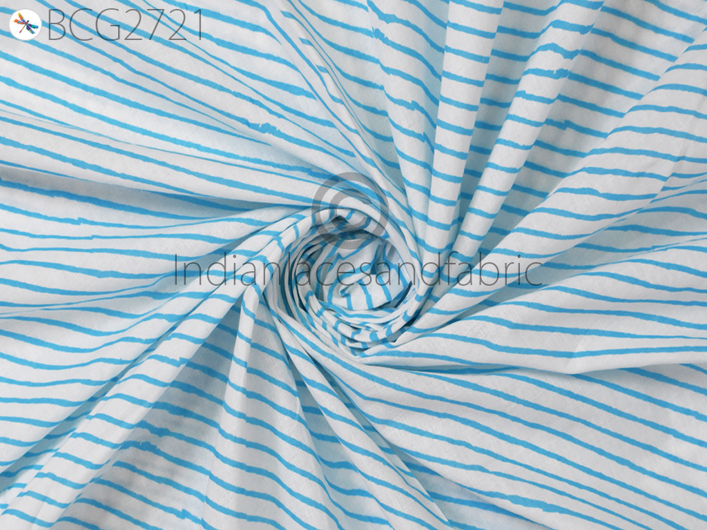 We provide best quality printed cotton designer fabric online