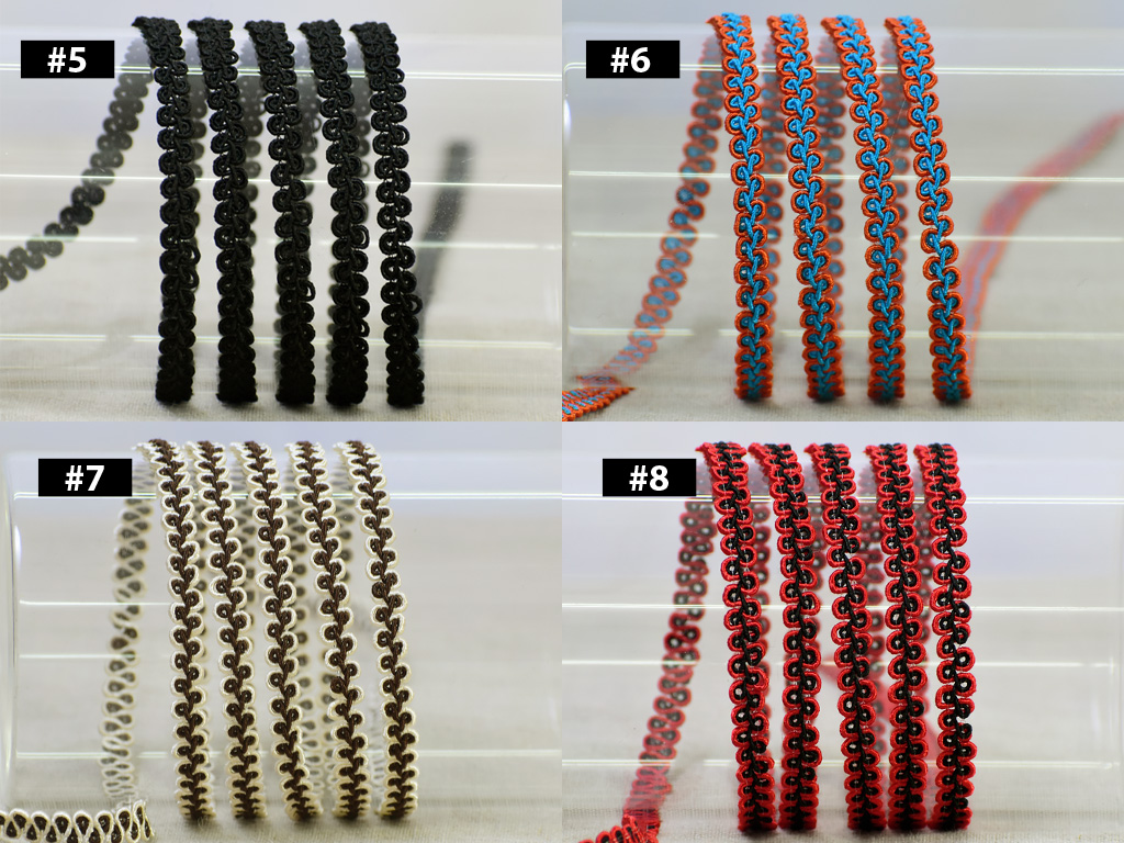 Healifty Braid Lace Trim Centipede Lace Ribbon Decorated Gimp Trim Woven Gimp Braid Trim for Costume DIY Crafts Sewing Jewelry Making Beige 