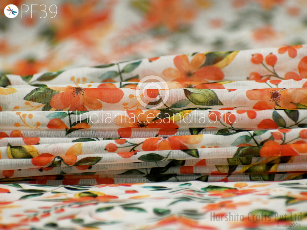 Make beautiful printed chiffon long dresses using our fabric