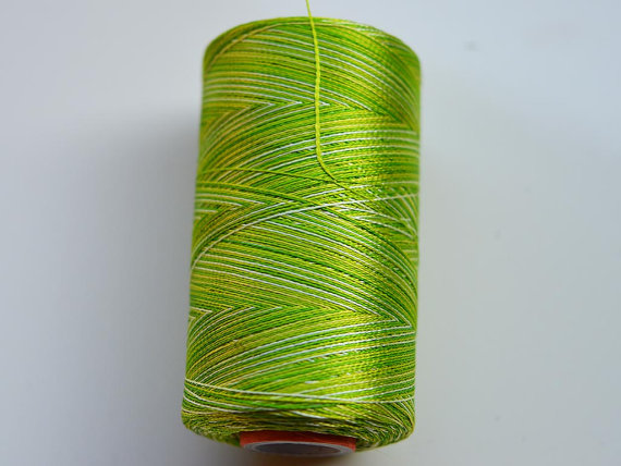 Spring Green Thread Spool, Art Silk Thread, Hand and Machine Embroidery  Thread, Art Silk Embroidery Thread, Indian Silk Thread 